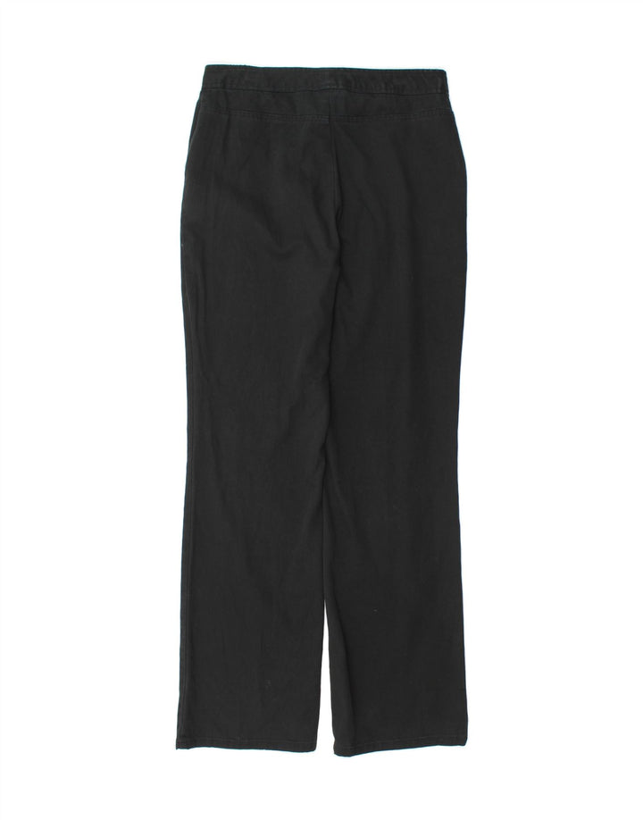 DOCKERS Womens Stretch Straight Suit Trousers US 6 Medium W28 L30 Black Vintage Dockers and Second-Hand Dockers from Messina Hembry 