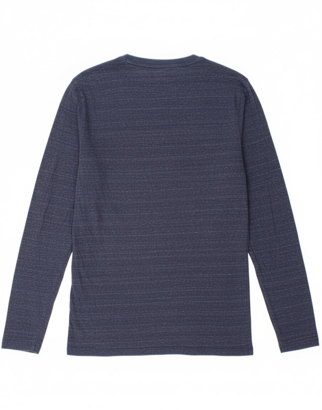 SUPERDRY Mens Top Long Sleeve Small Navy Blue Cotton