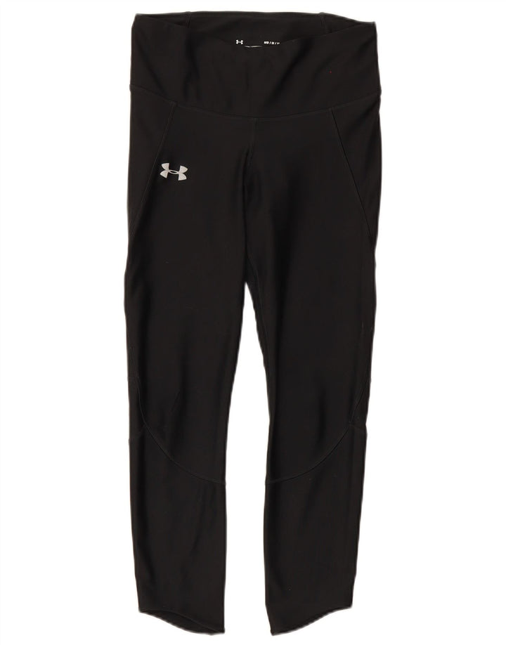 Leggings Heat Gear da donna Under Armour UK 12 poliestere nero medio