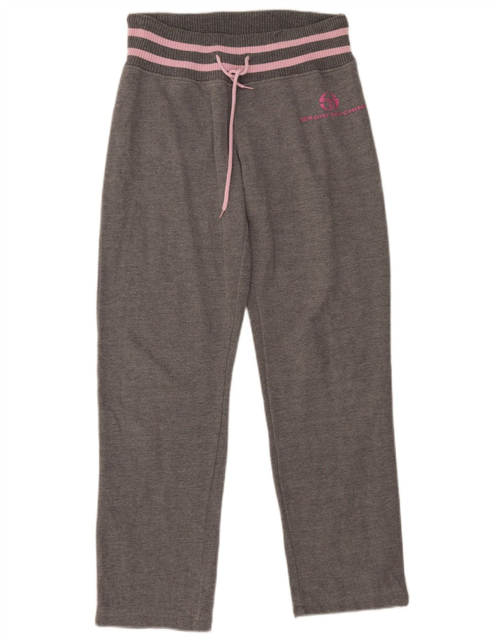 Pantaloni da tuta da donna Sergio Tacchini UK 14 Cotone grigio medio