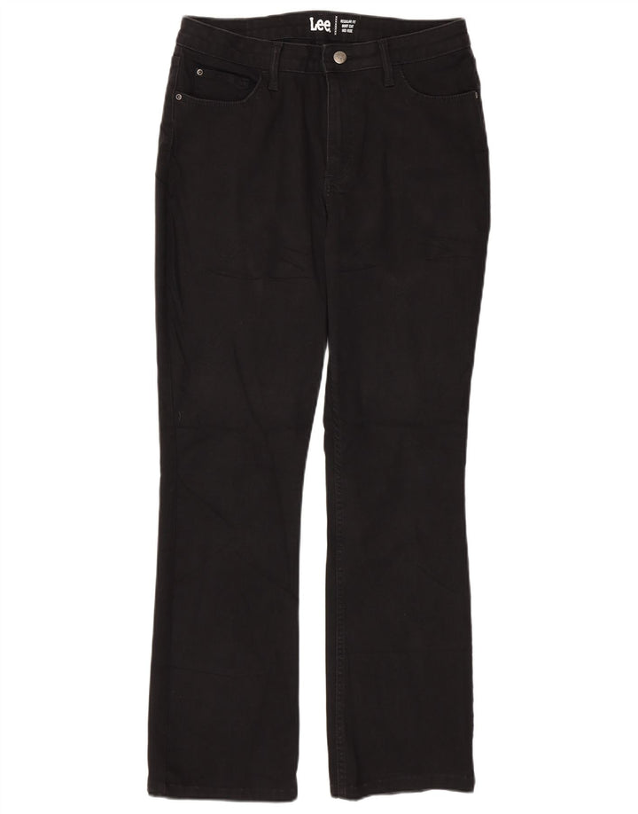 Jeans LEE da donna a vita media, vestibilità regolare, bootcut W32 L30 neri