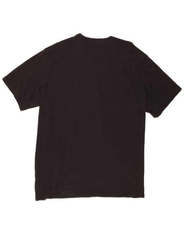 T-shirt grafica da uomo Adidas Top 2XL cotone nero