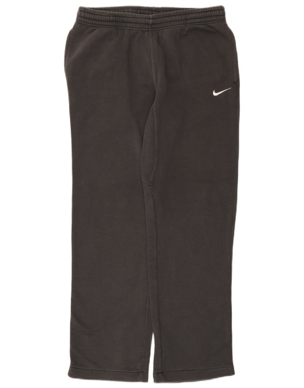 Pantaloni della tuta da uomo Nike in cotone grigio medio