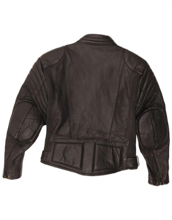 Giacca da corsa in pelle da donna RABERG IT 38 XS Nera