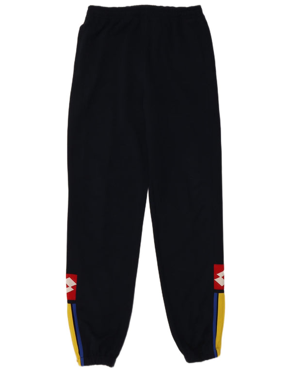 Pantaloni da tuta da donna Lotto Joggers UK 14 Large Blu Navy Colorblock