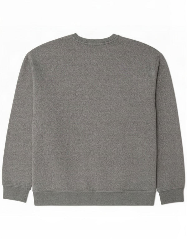 Jordan Felpa da uomo Maglione grande grigio cotone