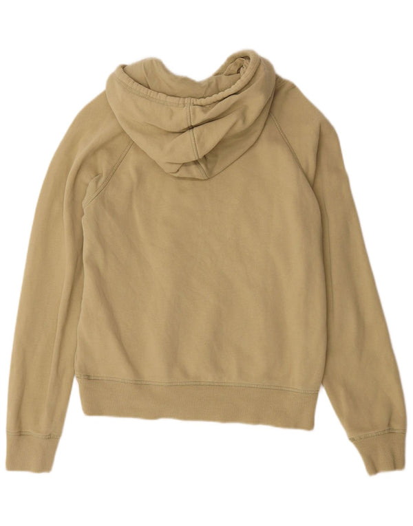 Maglione con cappuccio grafico da donna Billabong UK 10 piccolo in cotone beige