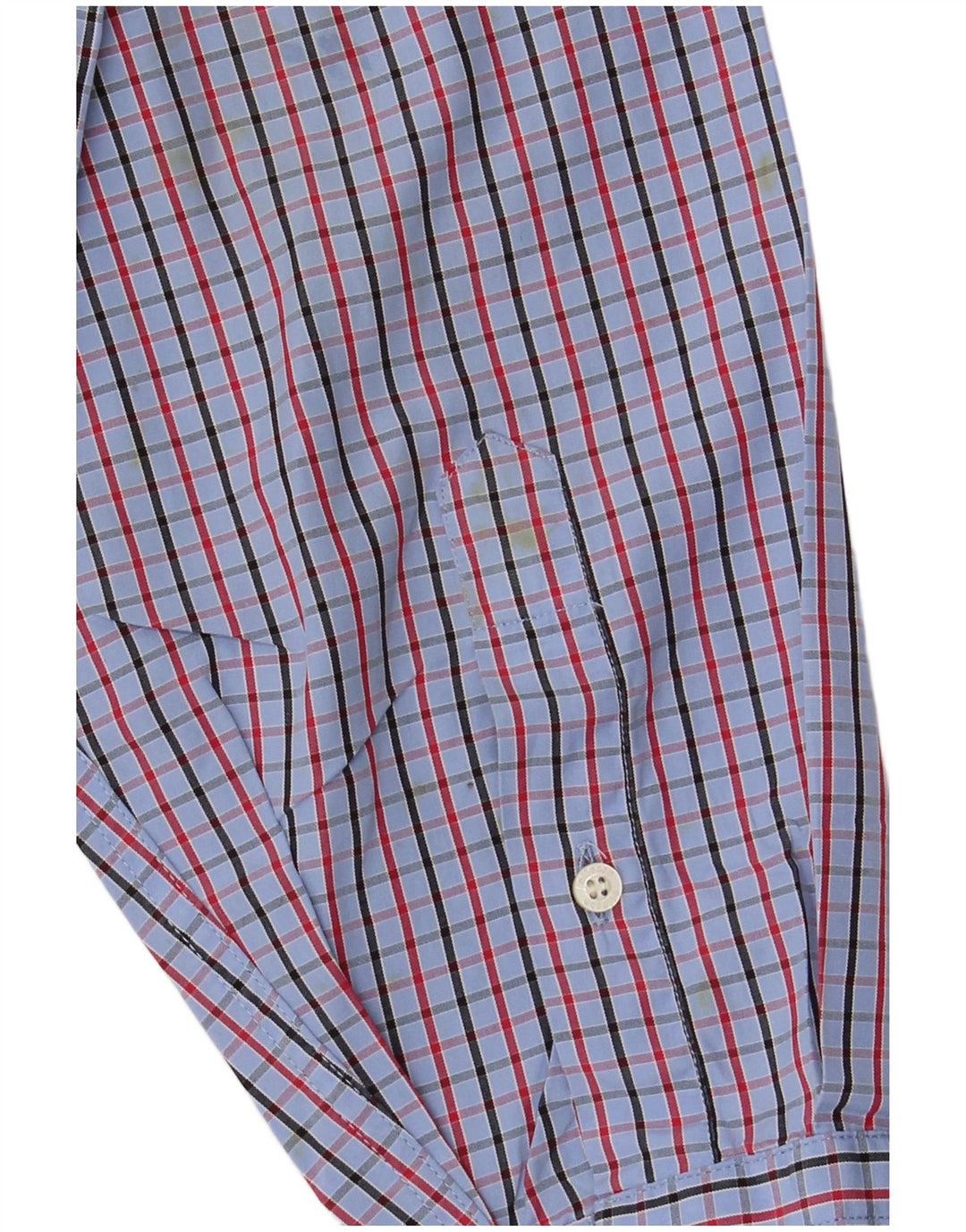 Camicia Uomo ELLESSE in cotone a quadri Blu Medio