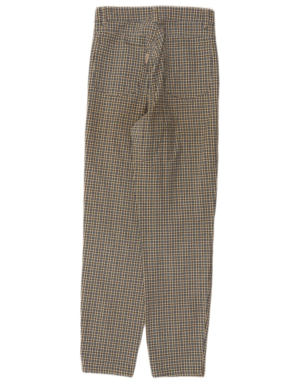 Pantaloni casual affusolati da donna Angels W24 L27 a quadri beige