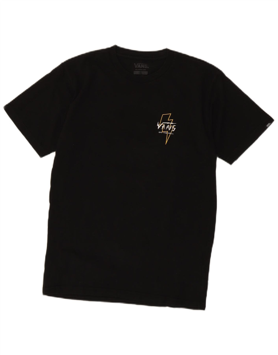 T-shirt grafica da uomo con vestibilità classica Vans Small Nera
