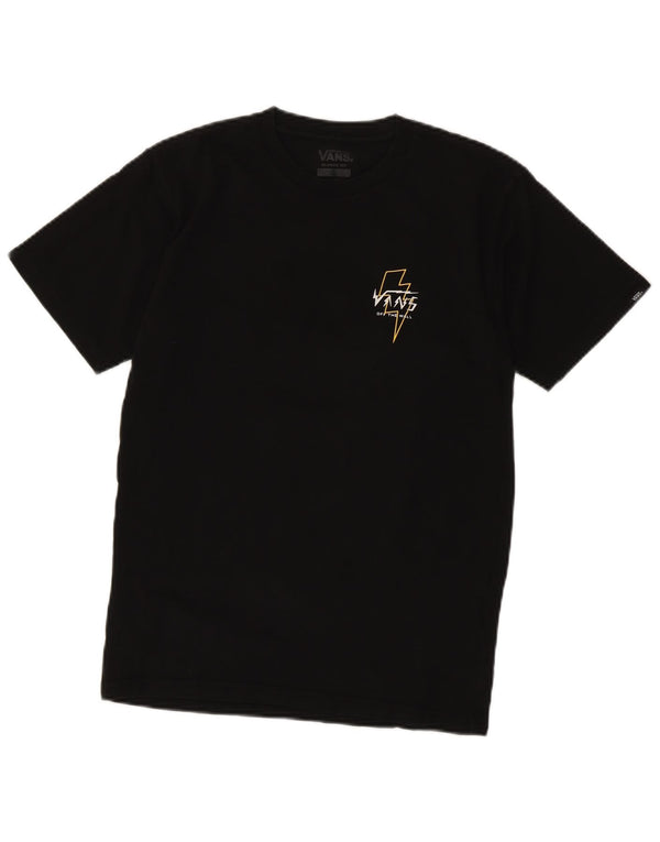 T-shirt grafica da uomo con vestibilità classica Vans Small Nera