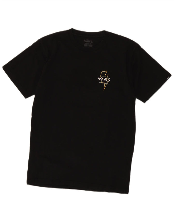 T-shirt grafica da uomo con vestibilità classica Vans Small Nera