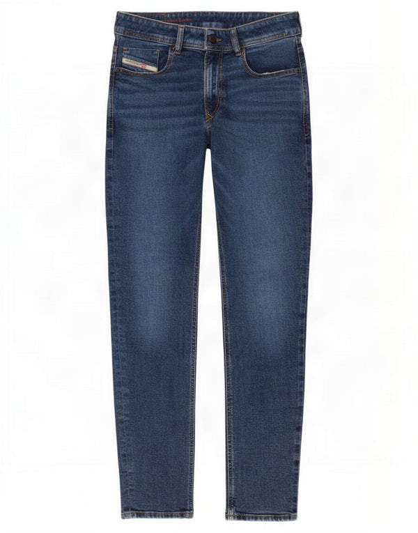 Jeans skinny da uomo a vita bassa Diesel W29 L30 cotone blu