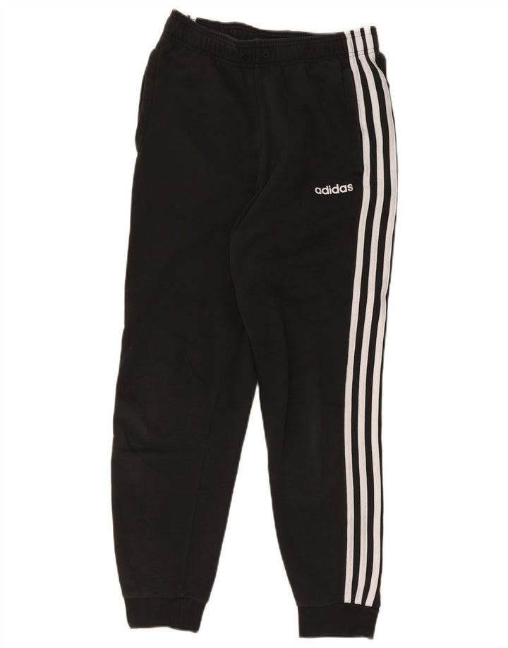 Pantaloni da tuta da uomo Adidas Joggers piccoli in cotone nero