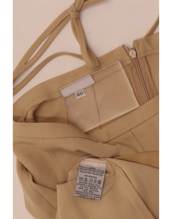 Gonna longuette da donna Stefanel IT 40 Small W26 Beige Poliestere