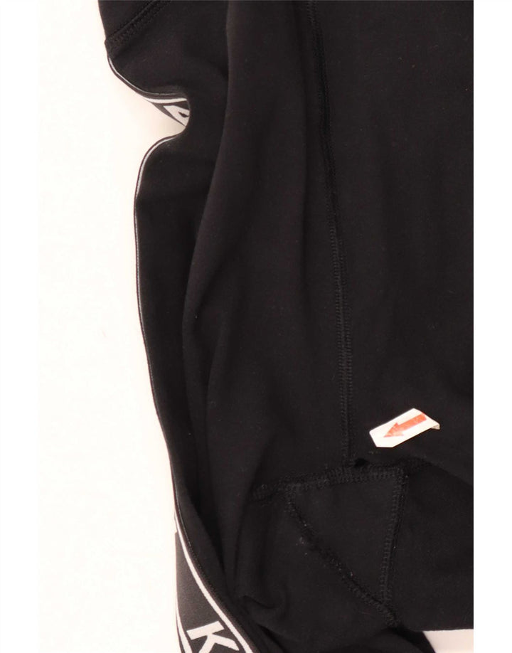 Leggings grafici da donna Kangol UK 12 cotone nero medio