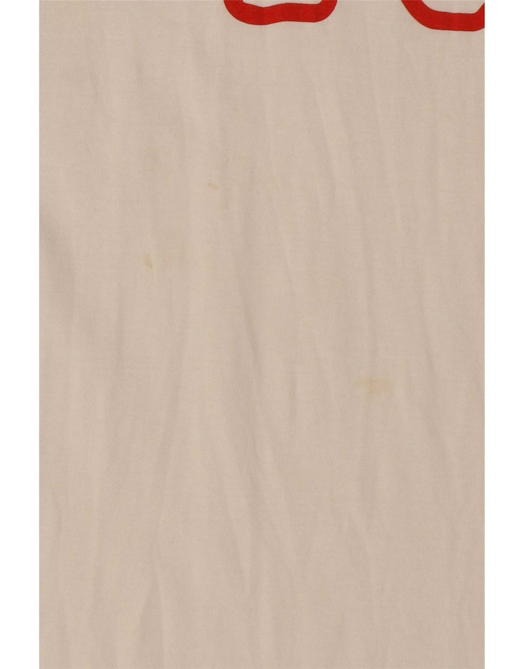T-shirt grafica da uomo Kappa Top grande in cotone bianco