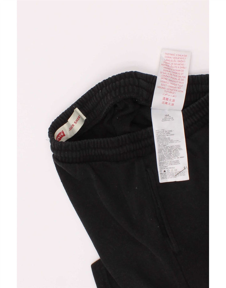 Pantaloncini sportivi grafici Levi's per ragazzi 9-10 anni in cotone nero