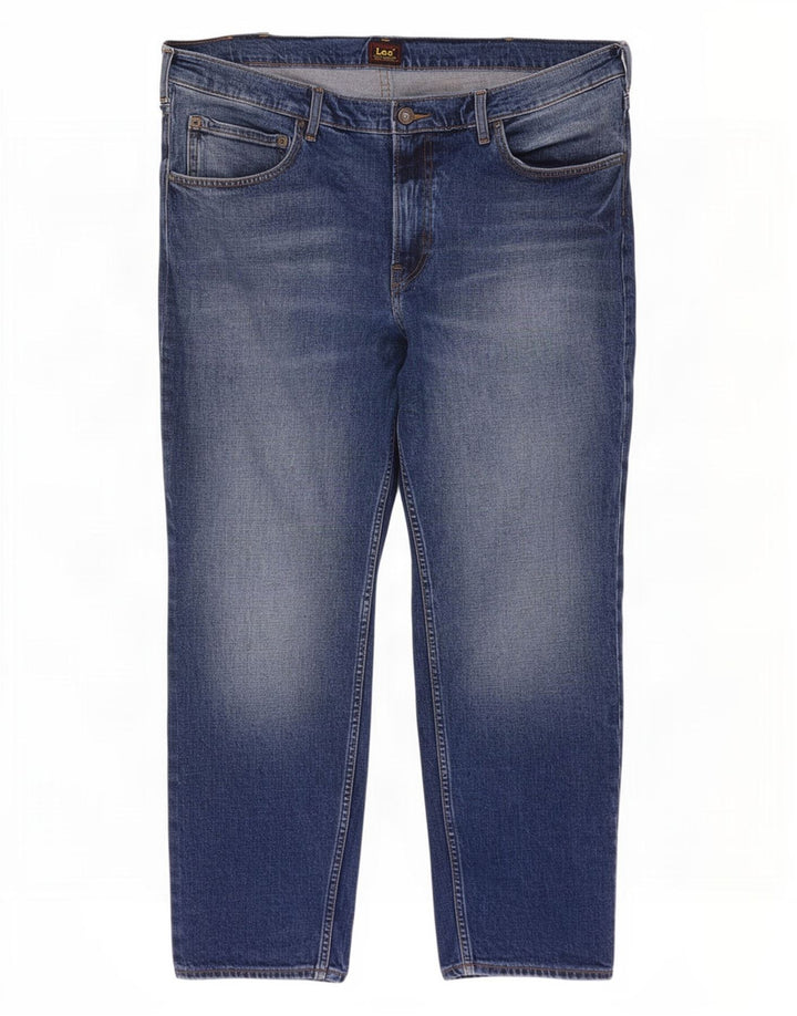 Jeans corti da uomo Lee Rider W40 L27 cotone blu