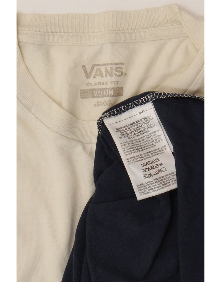 T-shirt da uomo dalla vestibilità classica VANS, colore bianco medio
