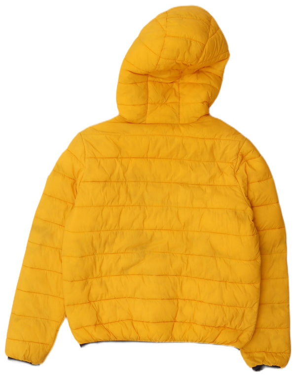 Giacca imbottita vestibilità regolare con cappuccio da uomo Tommy Hilfiger UK 38 giallo medio