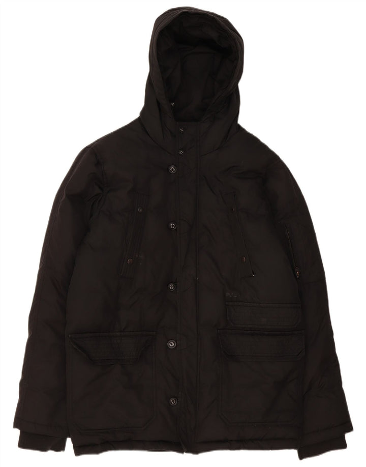 Giacca imbottita con cappuccio da uomo PEPE Jeans UK 38 poliestere nero medio