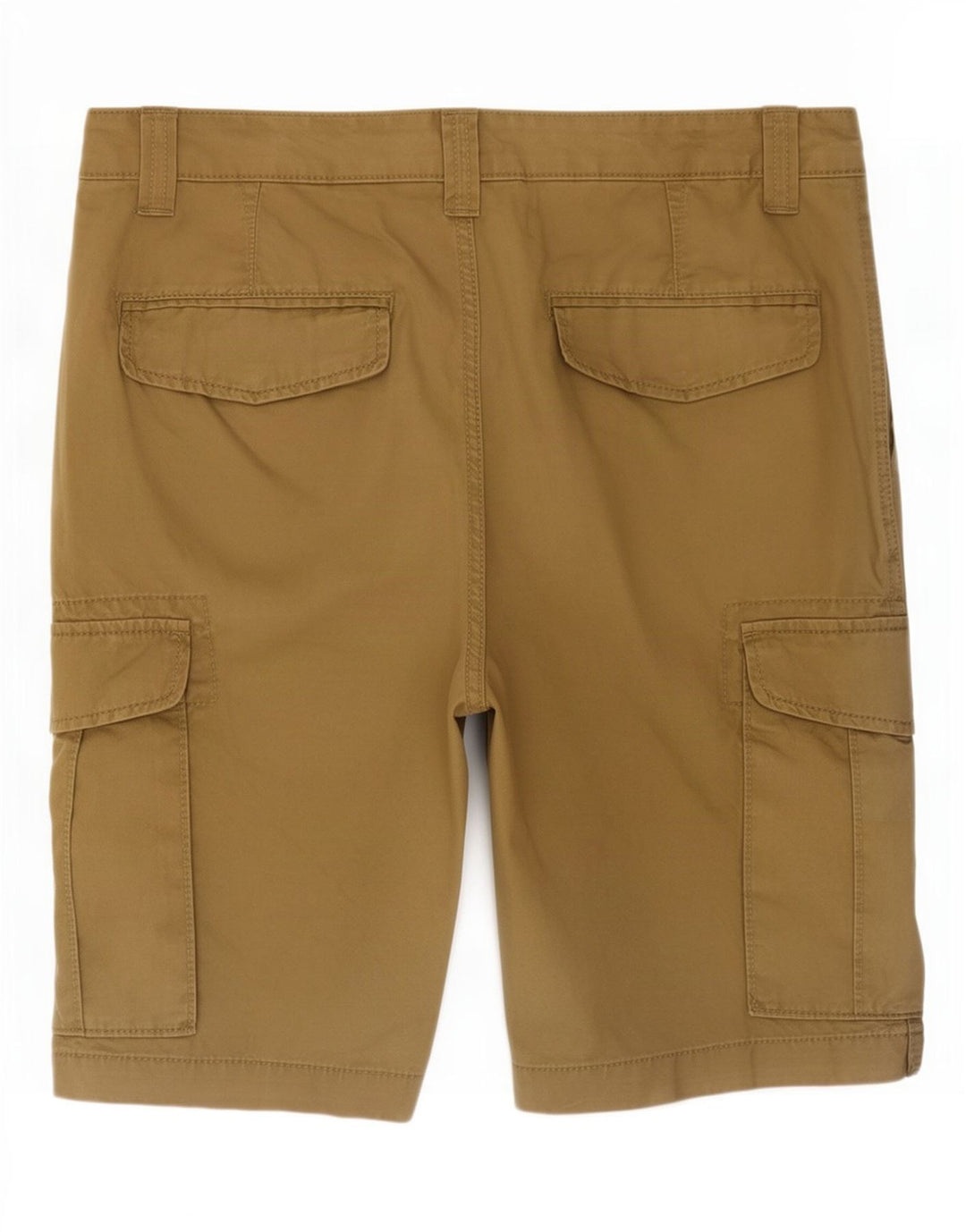 Pantaloncini cargo da uomo Marks & Spencer W32 cotone kaki medio