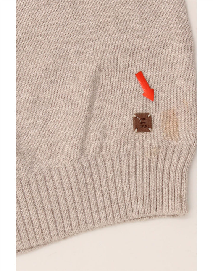 Maglione Zara da bambino con zip e collo 13-14 anni Beige
