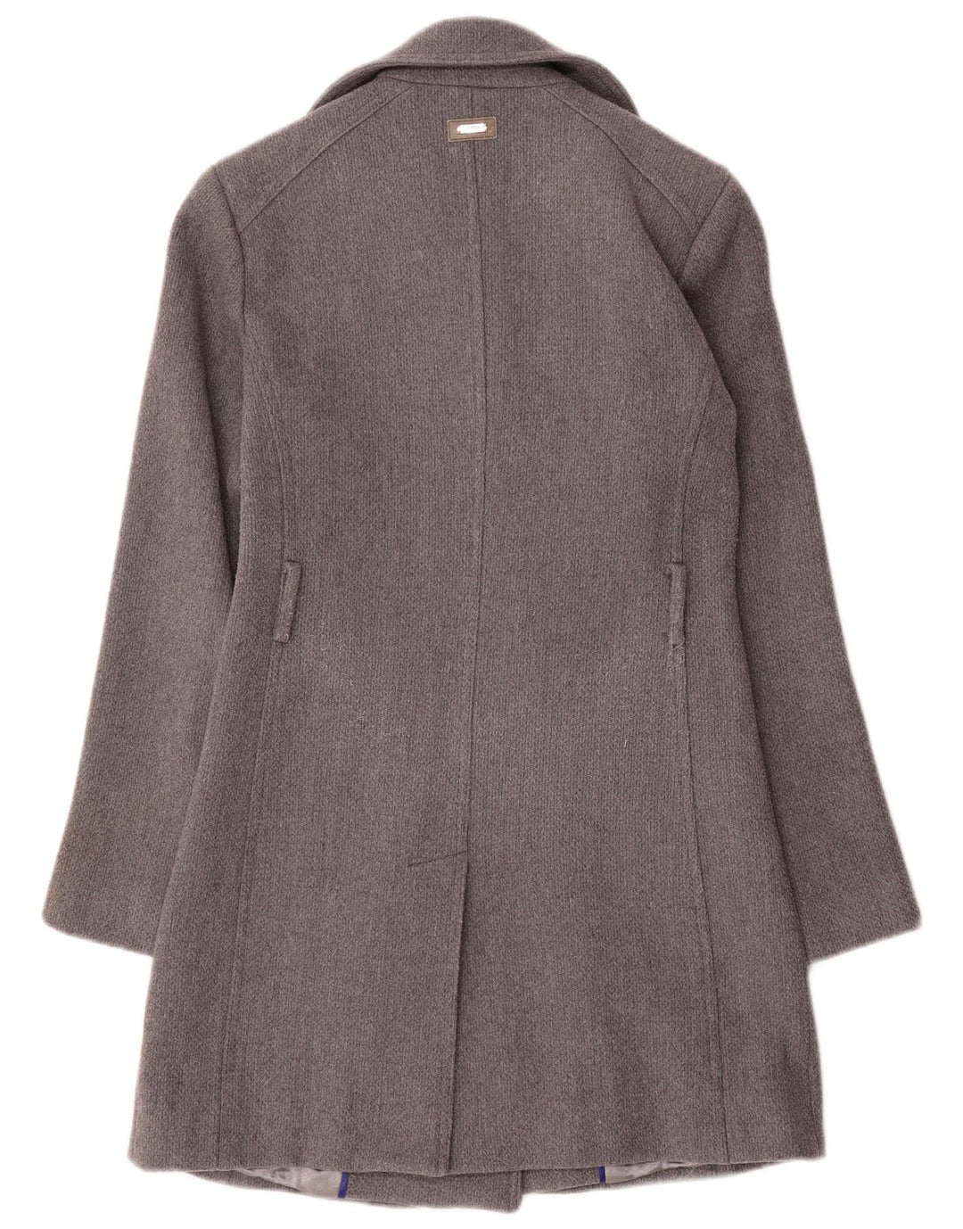 Cappotto da donna Calvin Klein UK 10 Small Grigio Lana