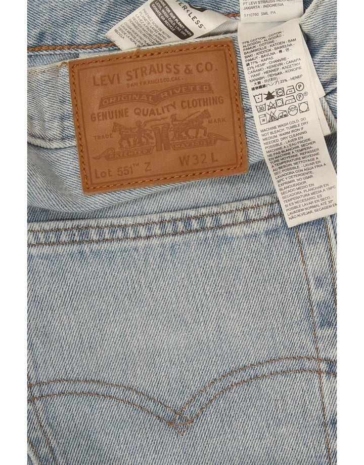 Levi's Uomo 551 Jeans dritti W32 L28 Cotone blu