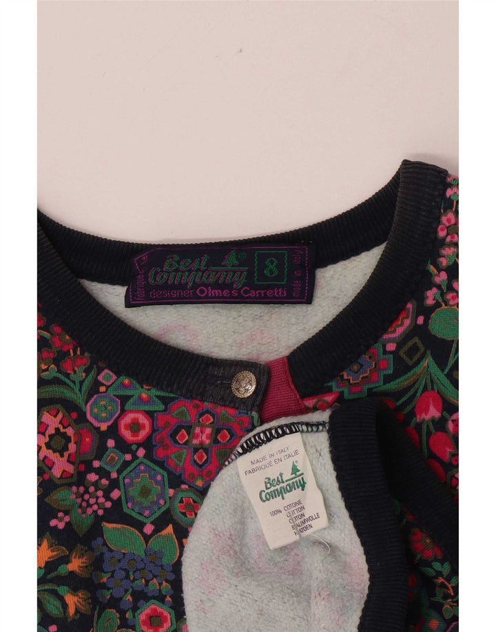 Maglione cardigan da donna Best Company US 8 medio multicolore