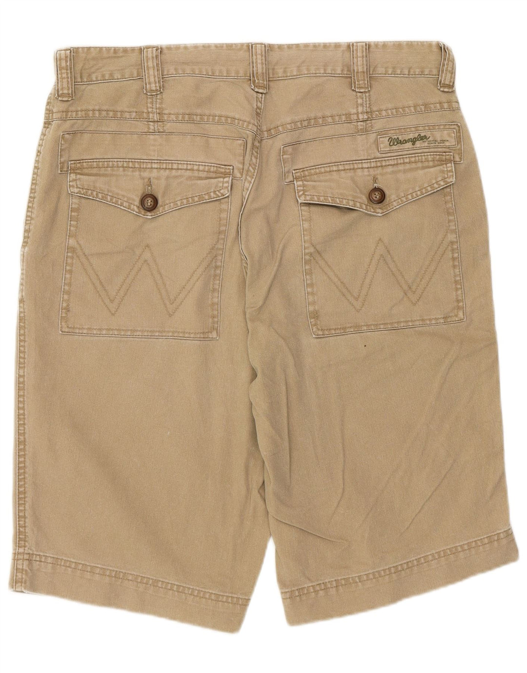 Pantaloncini chino Morse da uomo Wrangler W31 cotone beige medio