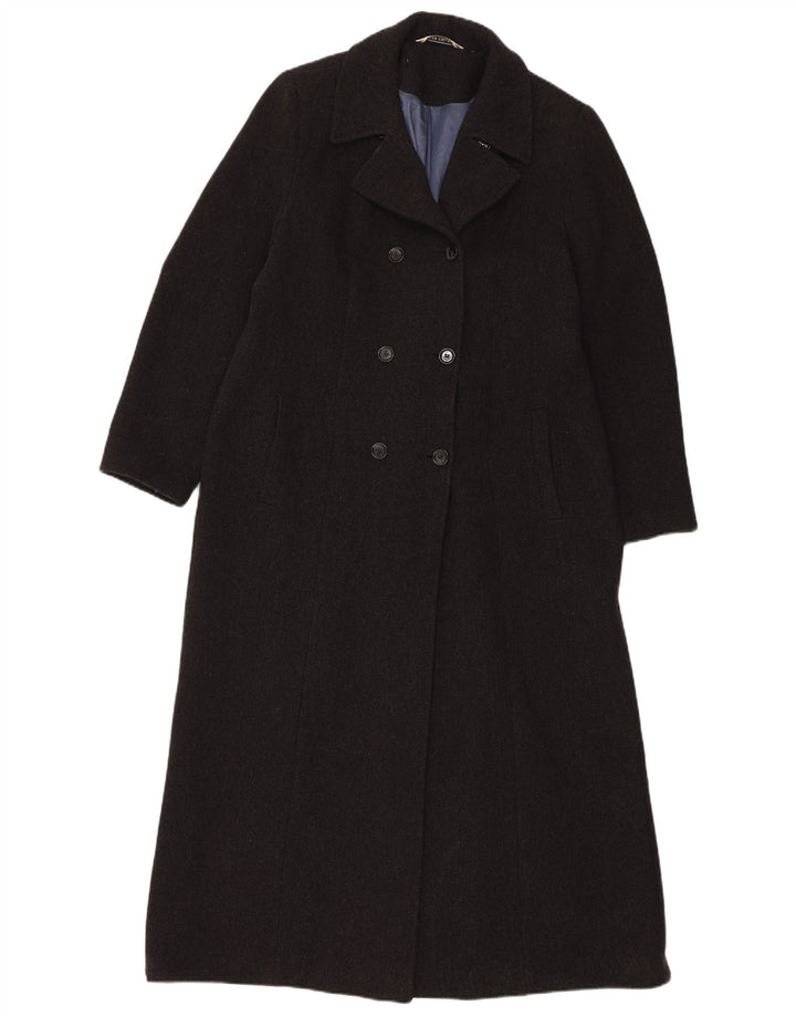 Cappotto doppiopetto da donna St. Bernard UK 16 grande lana grigia