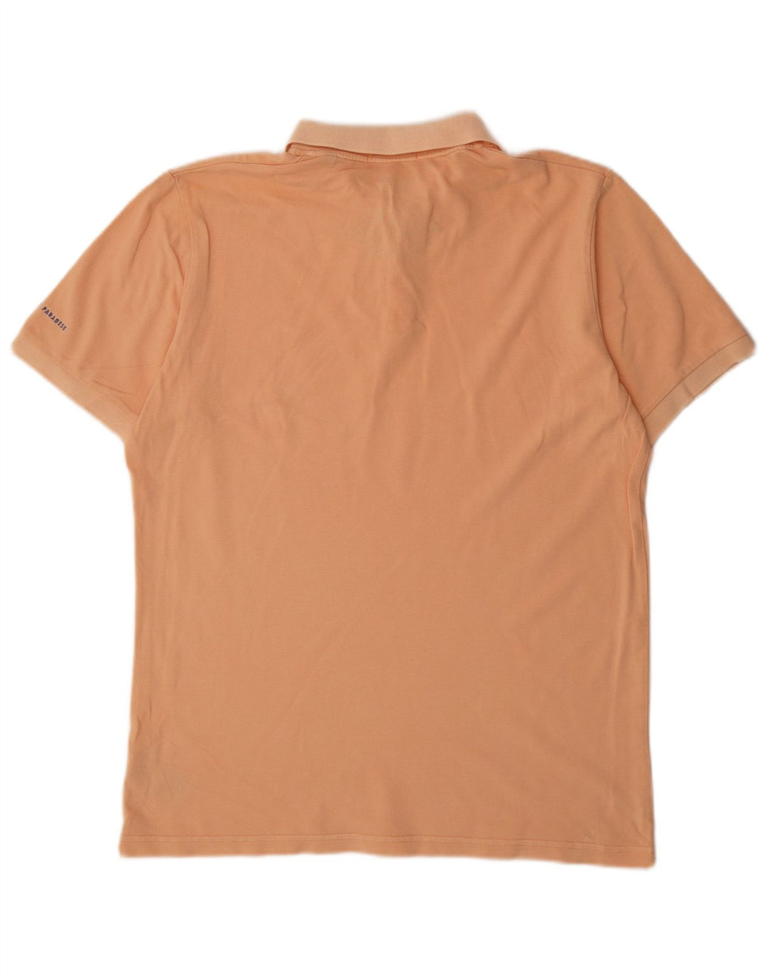 Polo da uomo Scotch & Soda grande in cotone arancione