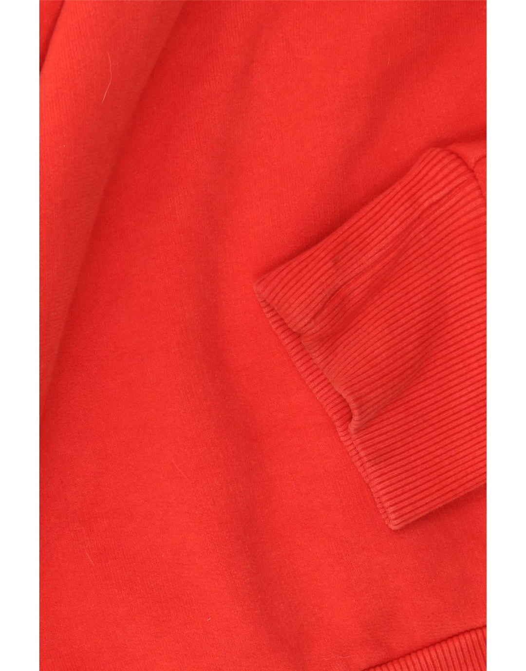 Felpa con cappuccio grafica da uomo SUPERDRY XS in cotone rosso