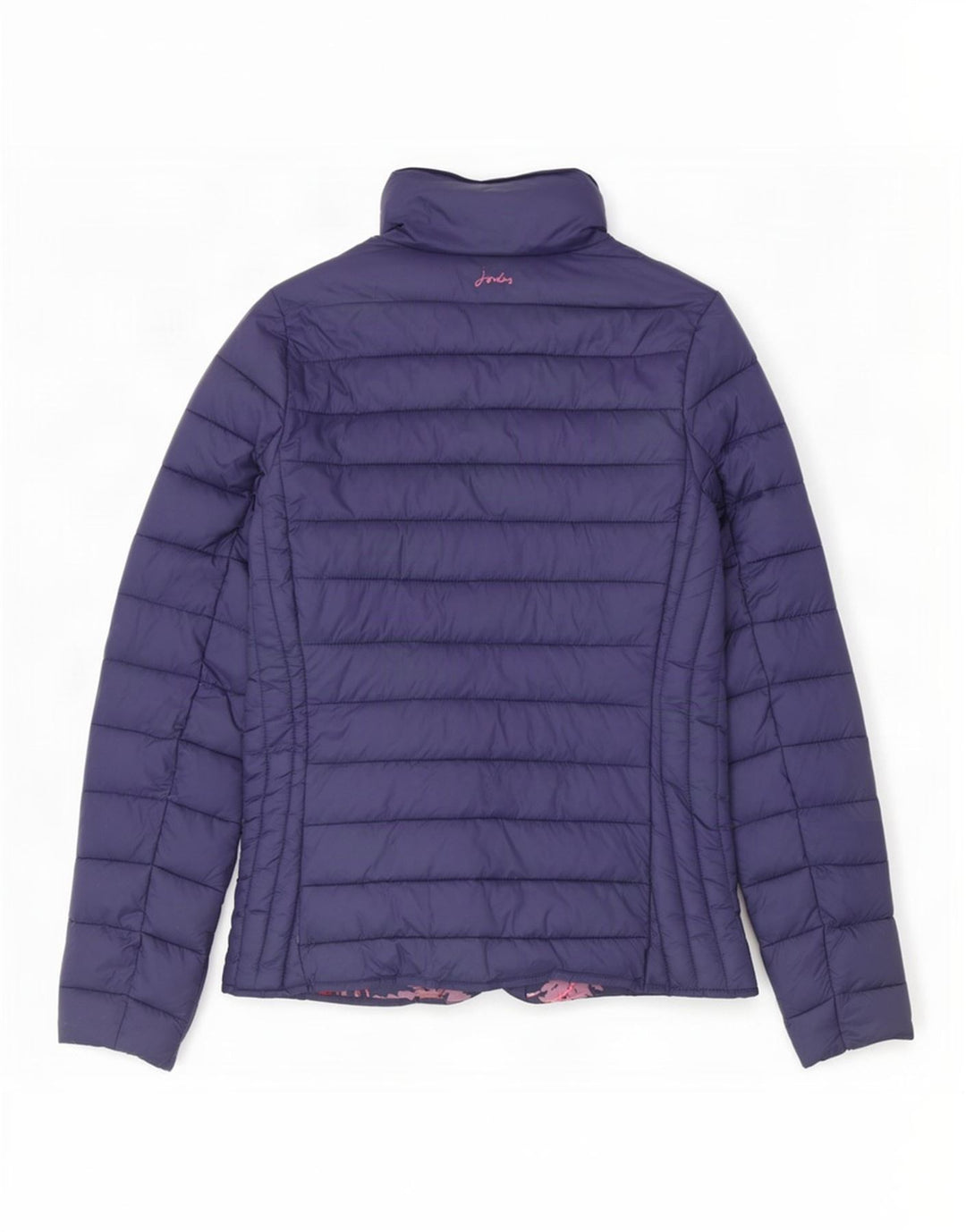 Giacca imbottita da donna Joules UK 8 Small Blu Navy in poliammide