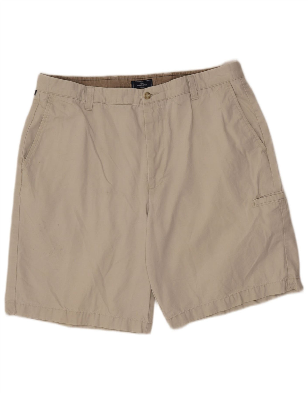 DOCKERS Pantaloncini cargo da uomo W38 XL Cotone beige