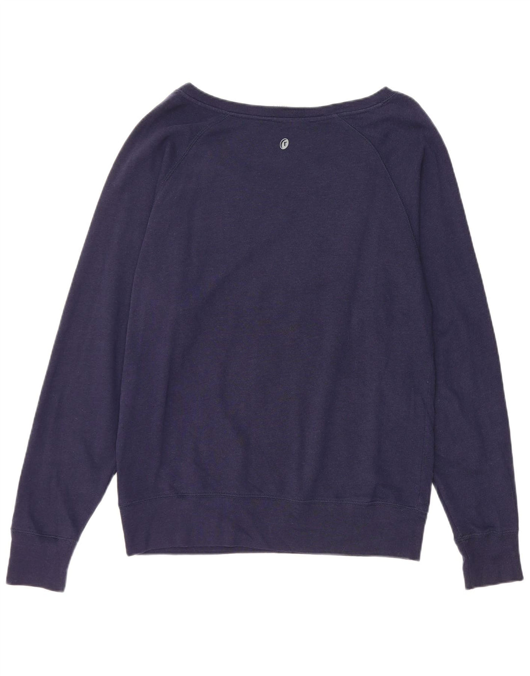 Felpa da donna RUSSELL ATHLETIC UK 14 cotone blu navy medio