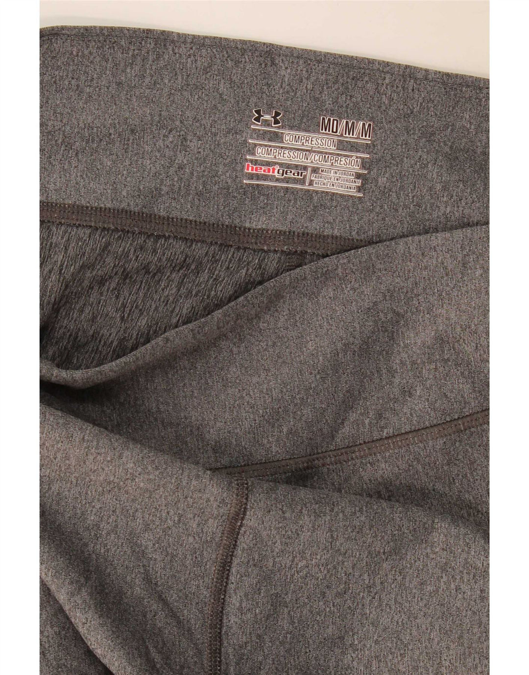 Leggings Capri Heat Gear da donna Under Armour UK 12 Grigio medio