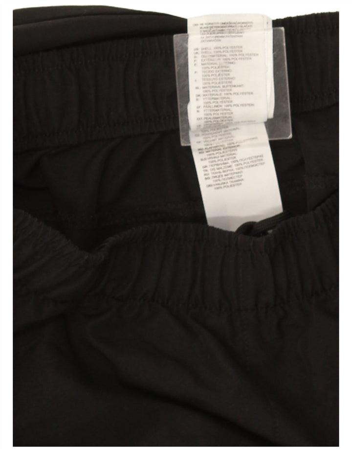 Pantaloni da tuta Adidas Climalite da uomo medio poliestere nero