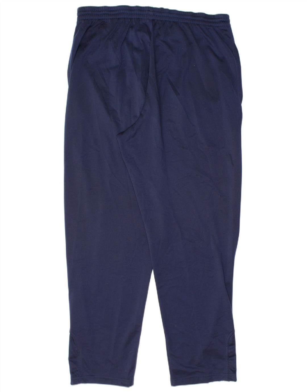 Pantaloni da tuta da uomo Adidas UK 42/44 Large Blu Navy Poliestere