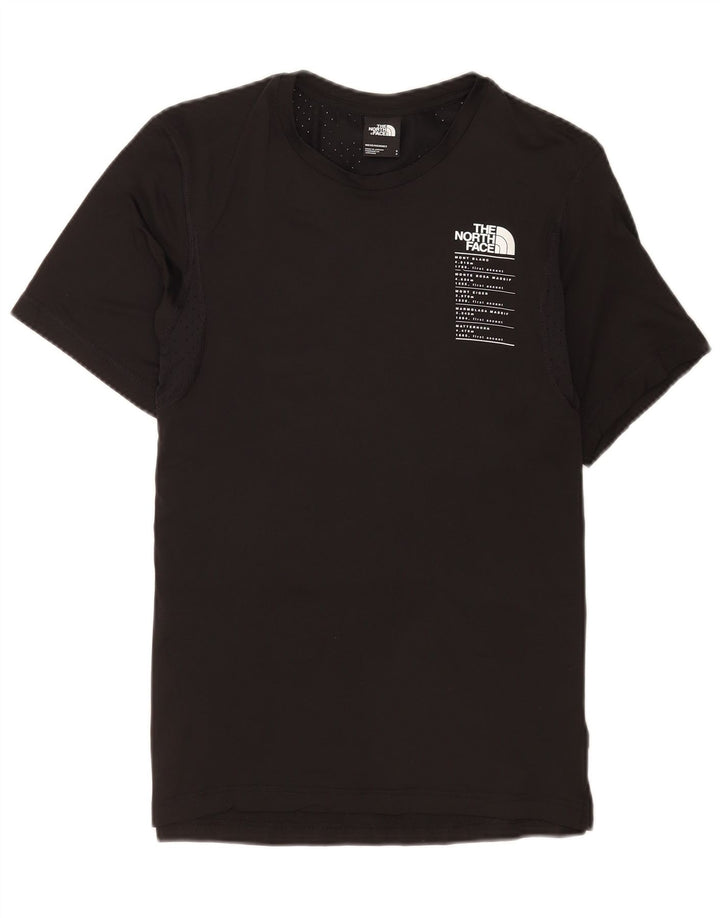 T-shirt grafica da uomo The North Face Top piccola in nylon nero