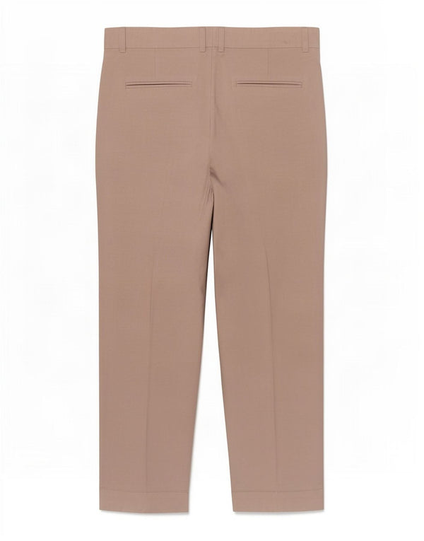 Pantaloni da abito corto da donna Cos EU 36 Small W32 L24 Beige Cupro