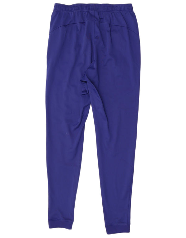 Pantaloni da tuta da uomo Nike Barcelona Slim Fit, pantaloni da jogging, colore blu navy medio