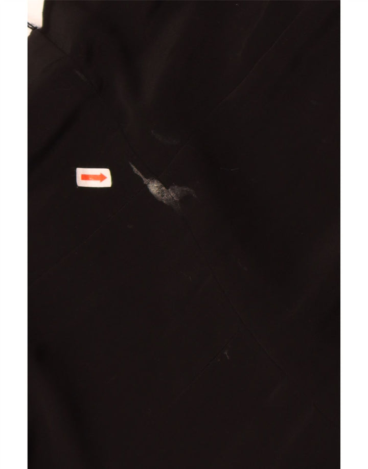Abito a trapezio da donna Monsoon UK 12 Viscosa color block medio nero