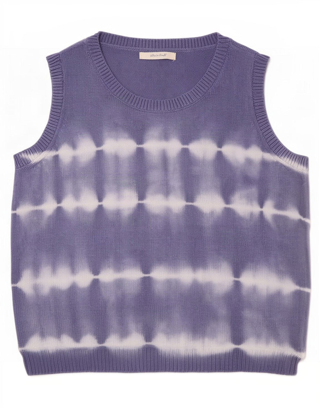 Canotta da donna White Stuff Canotta UK 10 Small Blu Tie Dye Cotton