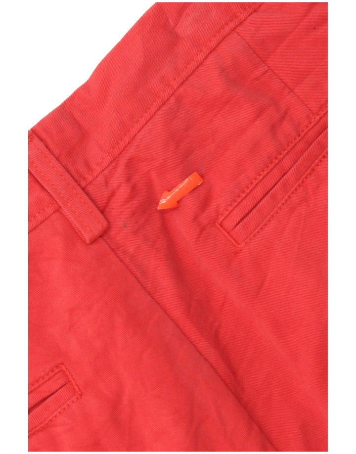 Pantaloncini chino da uomo Nautica W32 cotone rosso medio