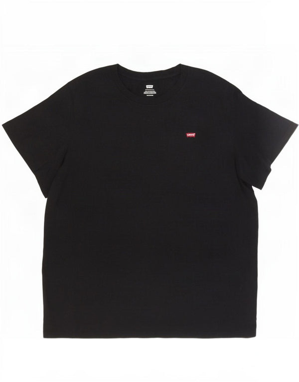 T-shirt da donna Levi's Top UK 22 3XL cotone nero