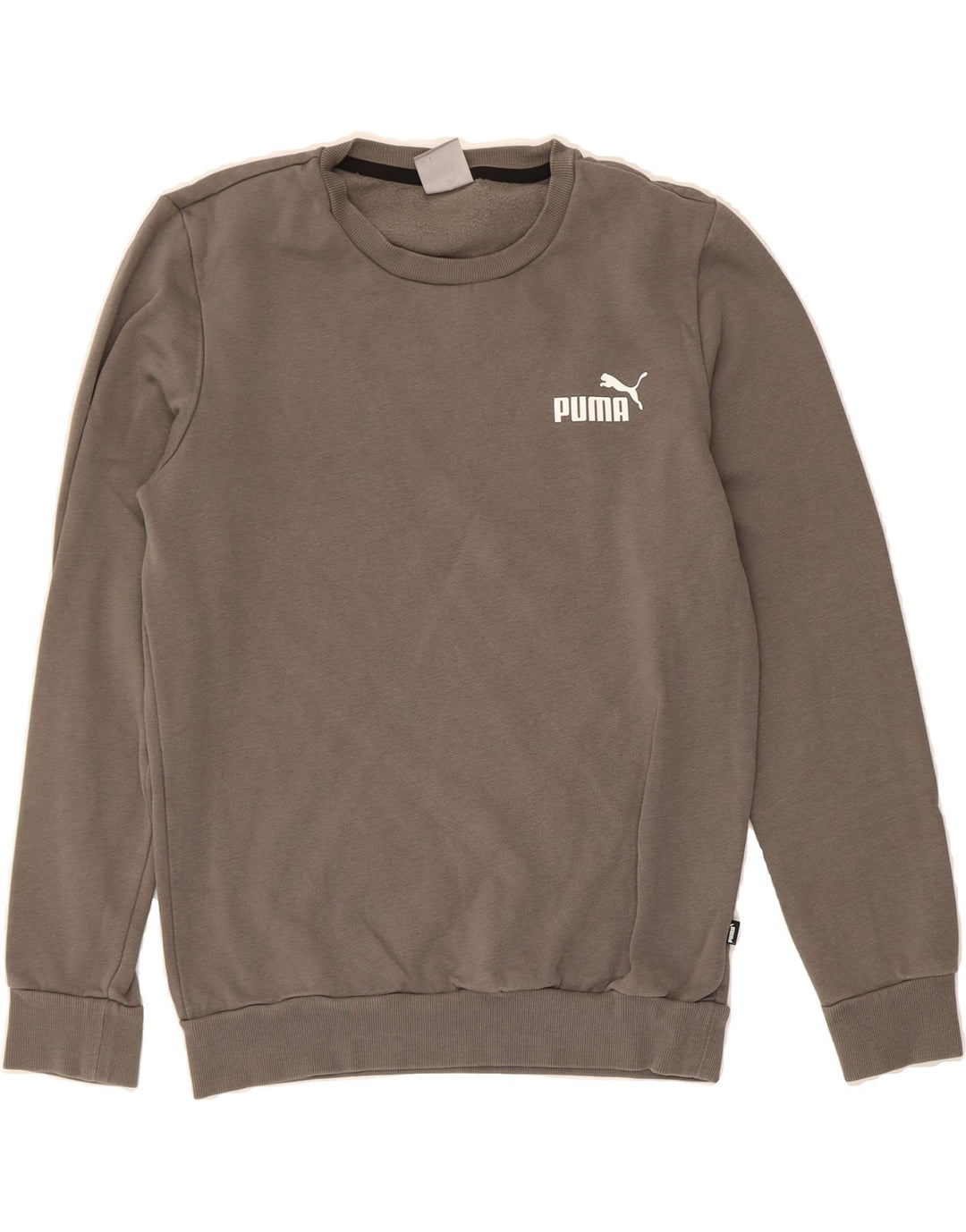 PUMA Mens Sweatshirt Jumper XS Grey Cotton Vintage Puma and Second-Hand Puma from Messina Hembry 