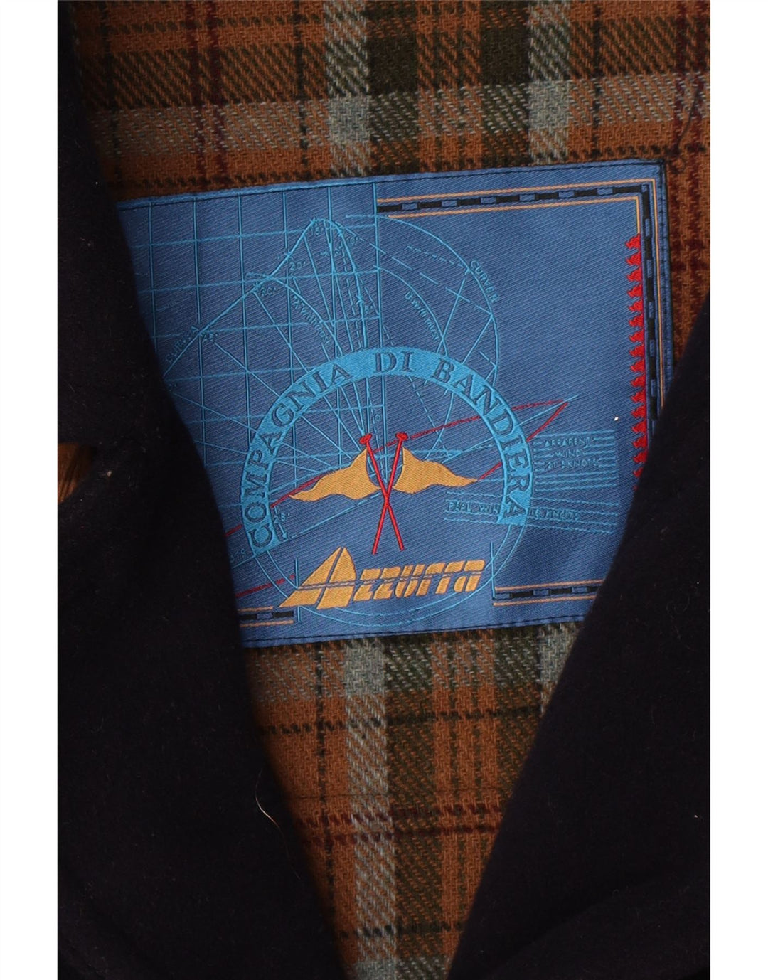 Montgomery da uomo Azzurra UK 42 XL Blu Navy